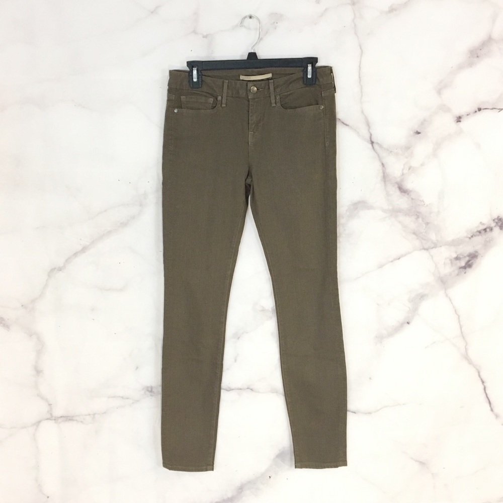 Vince. Five Pocket Skinny Jeans / Walnut